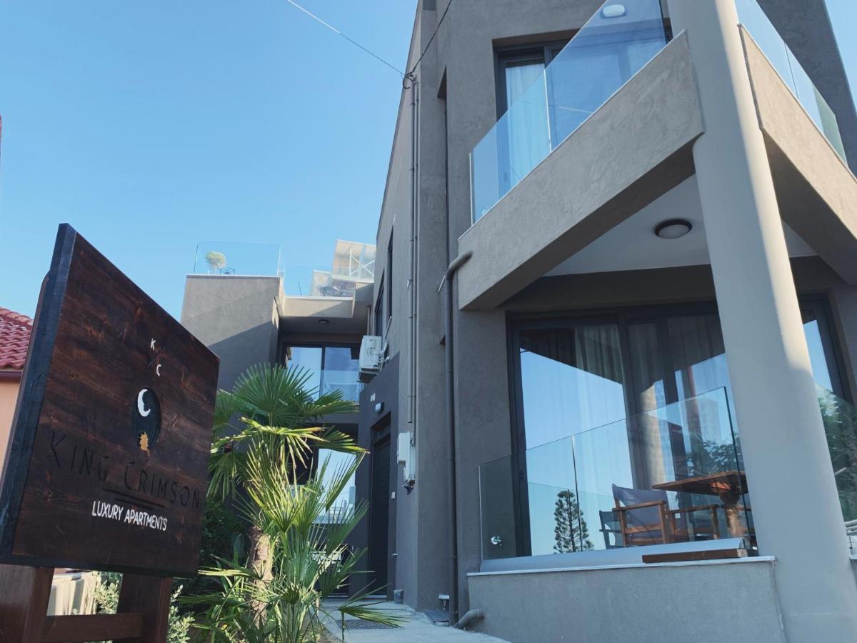 King Crimson Luxury Apartments Marathokefála Zewnętrze zdjęcie
